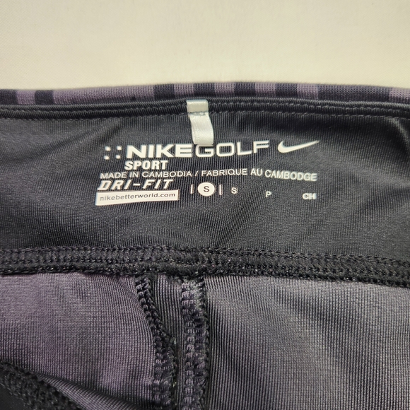⭐️Nike Golf Dri-FIT Skirt – Women’s Small – Black/Grey Performance Golf Skirt ⛳ - Picture 4 of 8